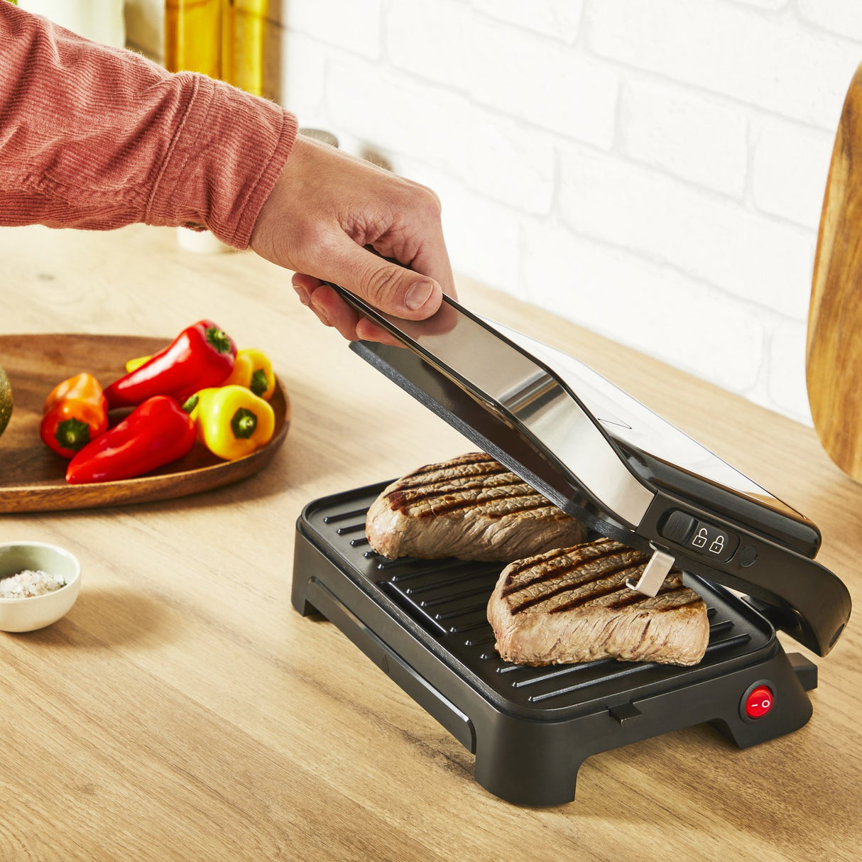 EAN 3045380026377 - Tefal Inicio Compact GC270D10 parrilla eléctrica de contacto imagen 5