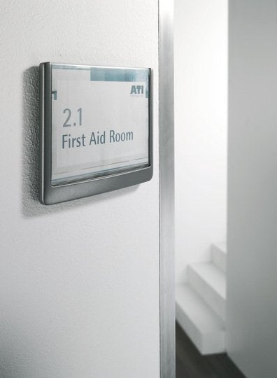 Durable Click Sign - Soporte Para Etiqueta - Fijación De Puerta