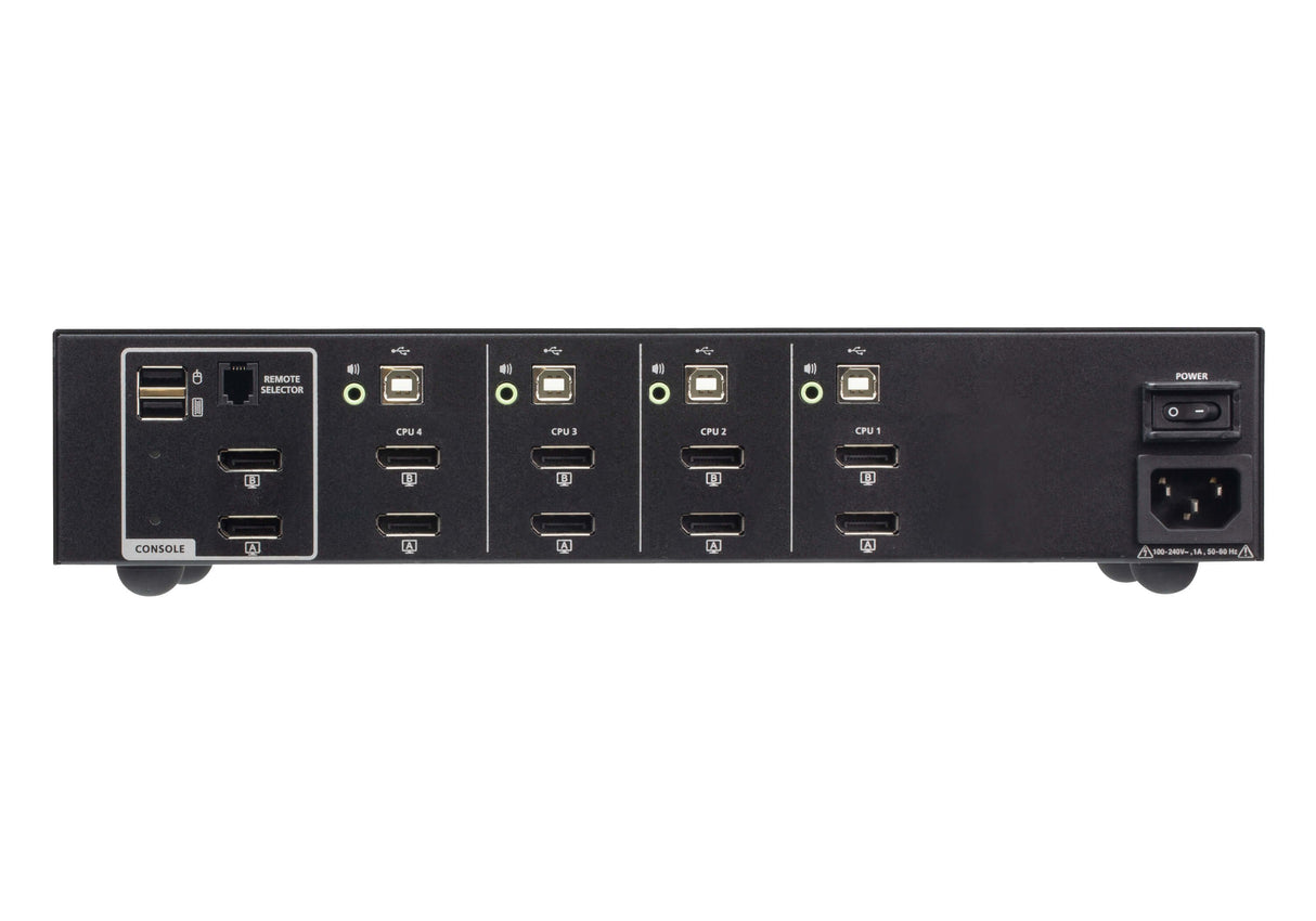 EAN 4710469341366 - ATEN CS1144DP4 interruptor KVM Negro imagen 2