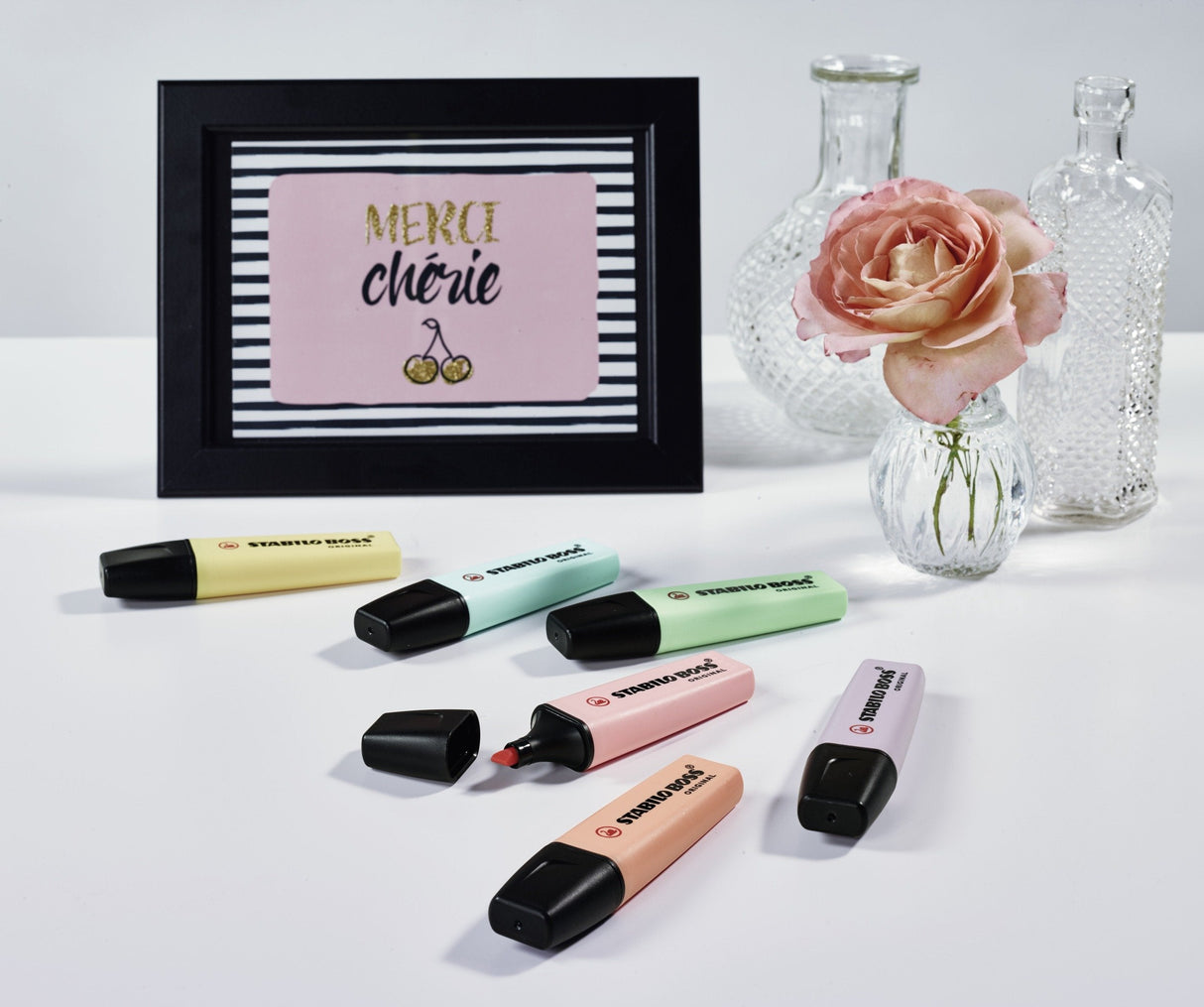 Stabilo Pack De 4 Marcadores Fluorescentes - Trazo Entre 2 Y 5mm