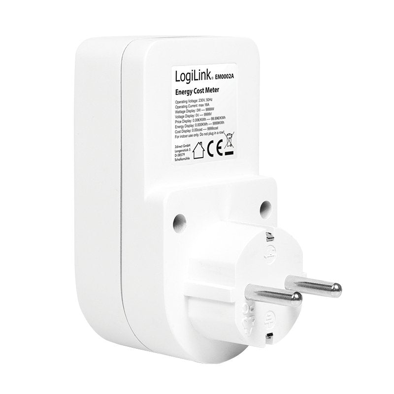 EAN 4052792054521 - LogiLink EM0002A medidor de coste energético Corriente alterna imagen 3