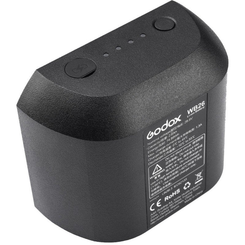 Godox Wb26 Battery For Ad600 Pro