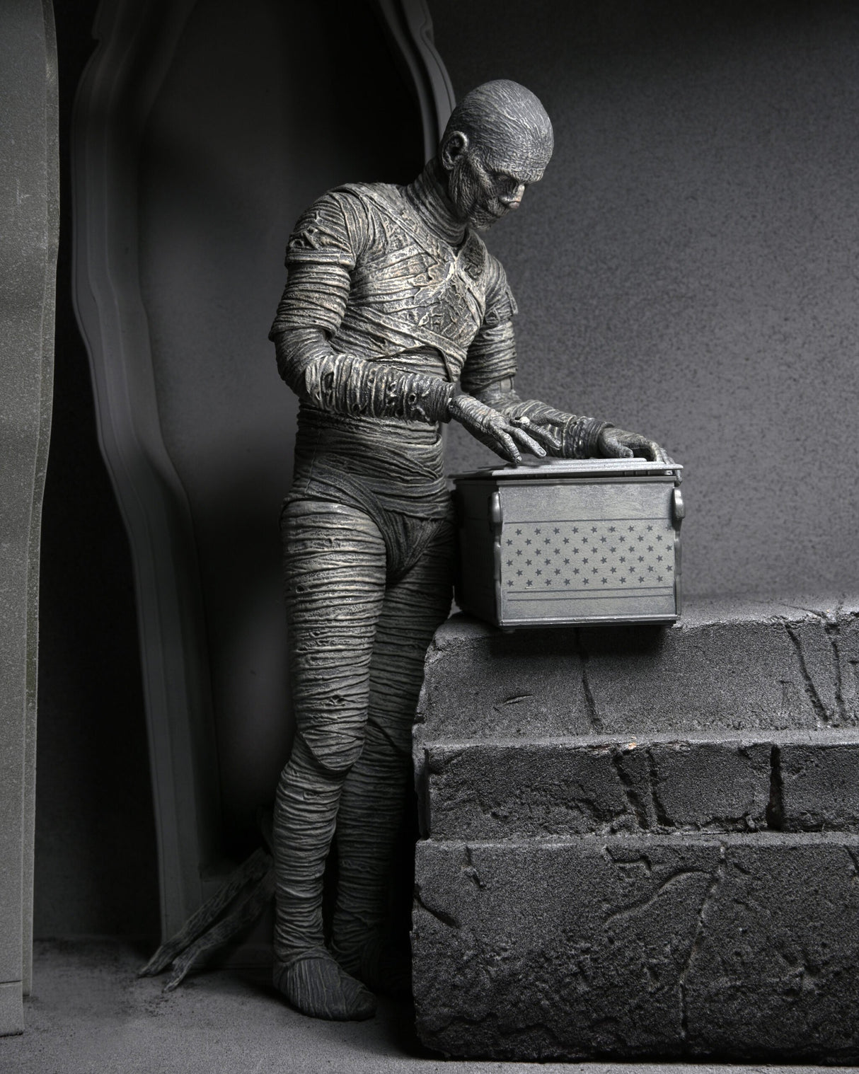 EAN 0634482048122 - NECA Ultimate Mummy (Black & White) imagen 10
