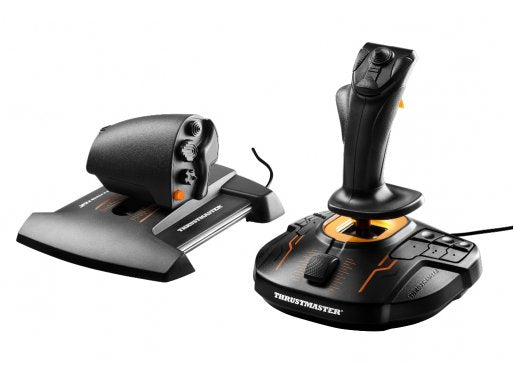 EAN 3362932914846 - Thrustmaster T-16000M FCS Hotas Negro, Naranja USB Palanca de mando Analógico/Digital MAC, PC imagen 6