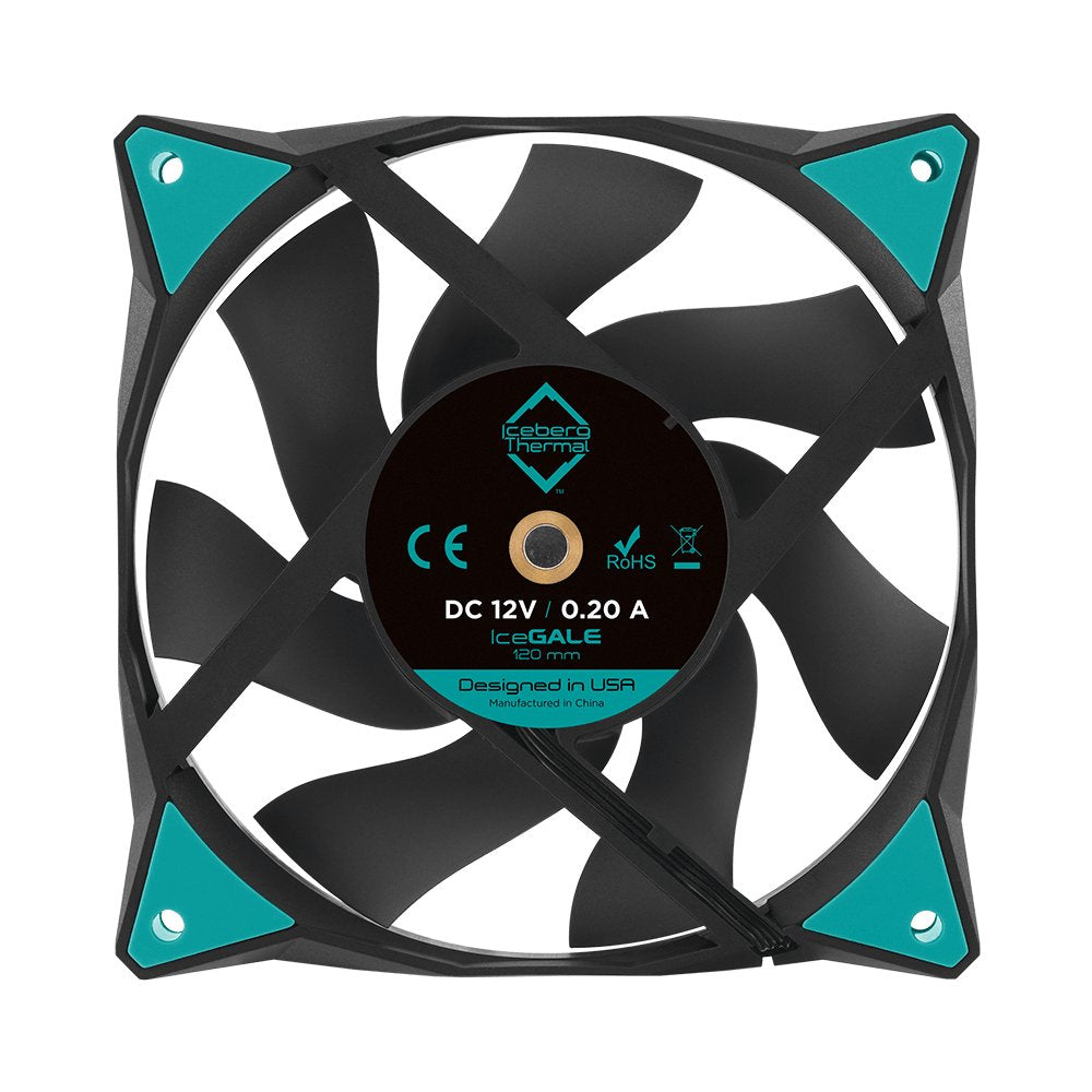 Ventilador Iceberg Thermal Icegale - 120mm Negro