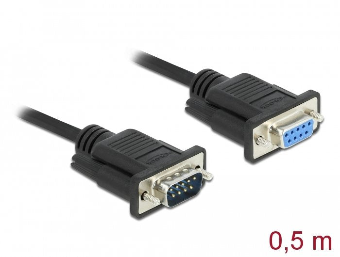 EAN 4043619866137 - DeLOCK 86613 cable de serie Negro imagen 3