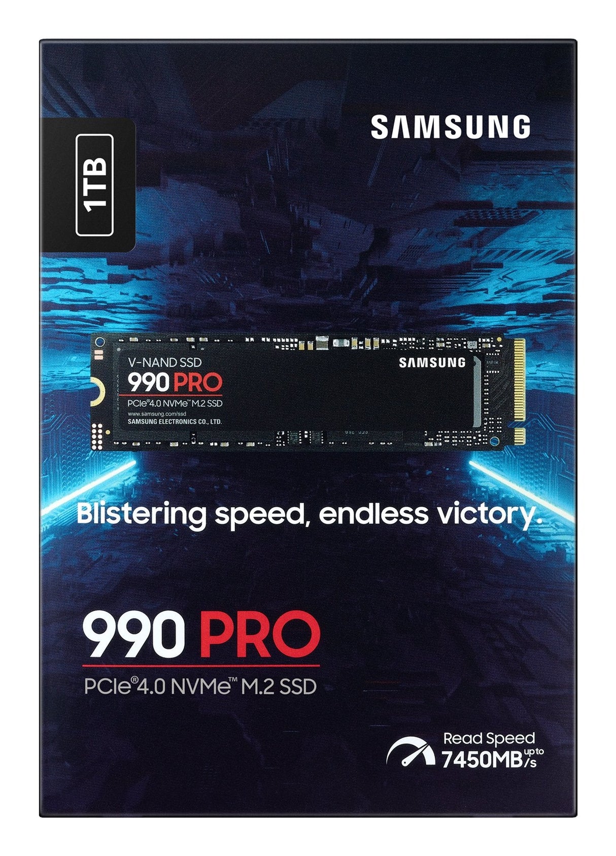 Disco Ssd Samsung 990 Pro 1tb M.2 2280 Pcie 4.0 Compatible Con Ps5 Y Pc Full Capacity
