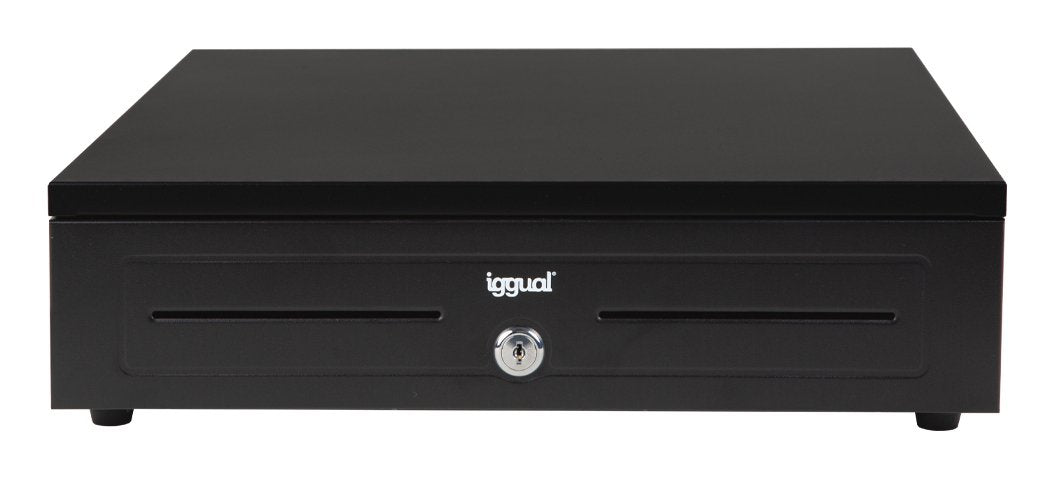 Iggual Cajón Portamonedas Iron-Hd 41cm 5+8 Negro