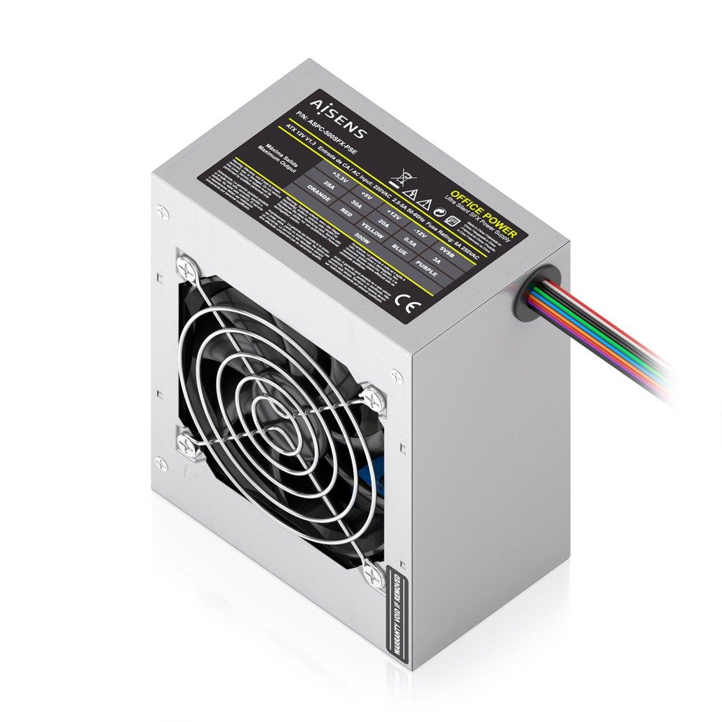 EAN 8435739905111 - AISENS ASPC-500SFX-PSE unidad de fuente de alimentación 20+4 pin ATX imagen 2
