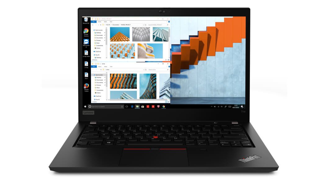 Lenovo Thinkpad T14 Gen 1 20s1 Diseño De Bisagra En 180 Grados Intel Core I5 10210u / Hasta 4.2 Ghz Win 10 Pro 64 Bits Uhd Graphics 16 Gb Ram 512 Gb Ssd Tcg Opal Encryption 14" Tn 1366 X 768 (Hd) Gigabit Ethernet Wi-Fi 6 Negro Kbd: