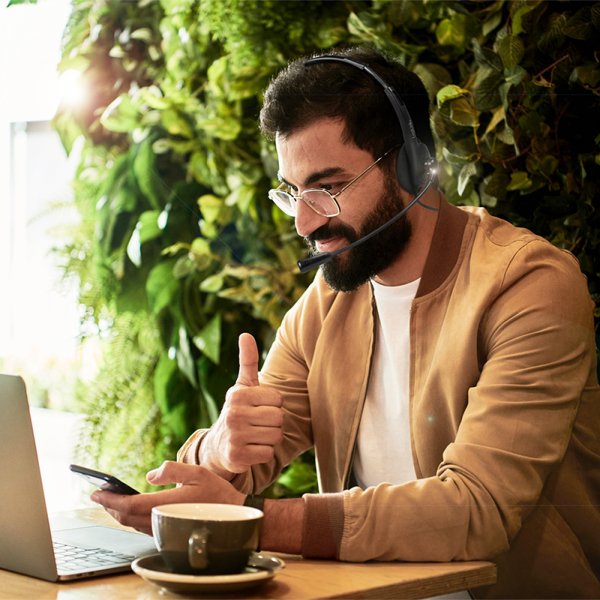 Logilink Hs0054 - Headset - On-Ear - Con Cable