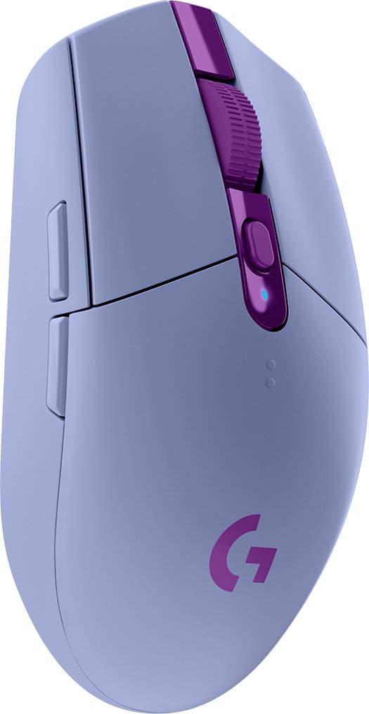 Logitech G305 Lightspeed Raton Inalambrico Usb 12000dpi - 5 Botones Programables - Uso Diestro - Color Violeta