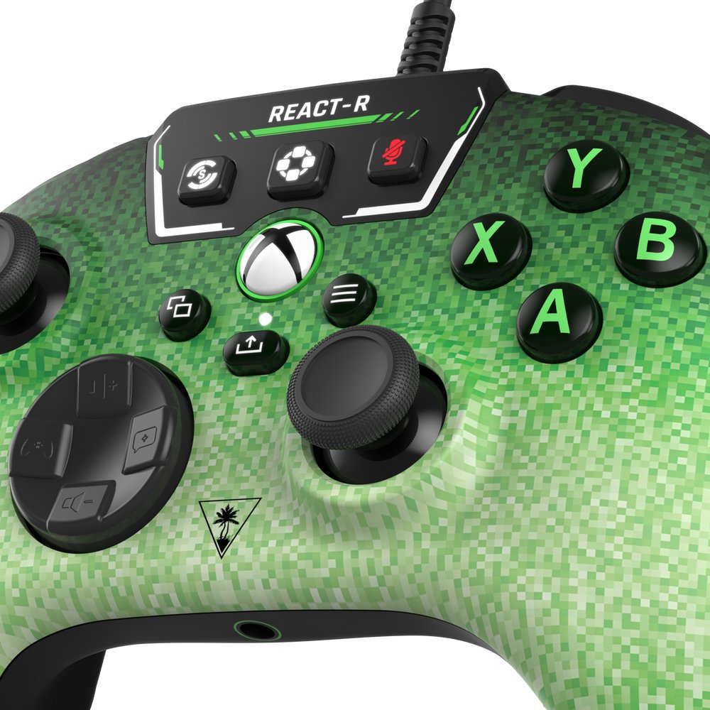 EAN 731855007400 - Turtle Beach React-R Negro, Verde USB Gamepad Analógico/Digital PC, Xbox One, Xbox Series S, Xbox Series X imagen 7