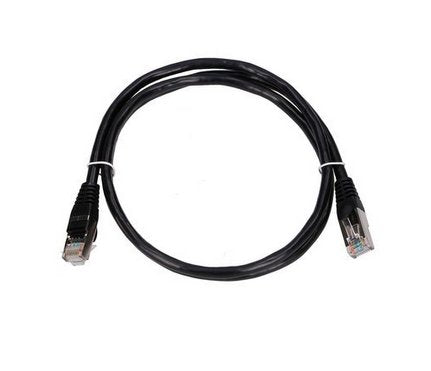Extralink Kat.5e Ftp 1m Lan Patchcord Cable De Cobre De Par Trenzado