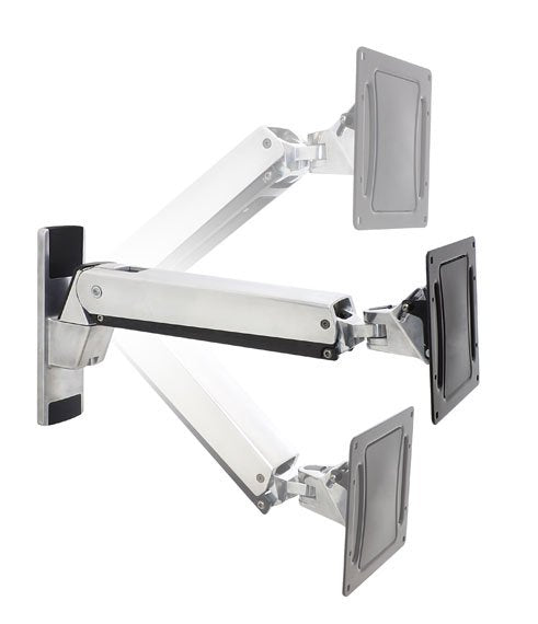 EAN 0698833021905 - Ergotron Interactive Arm, VHD 152,4 cm (60") Pared Aluminio, Negro imagen 1