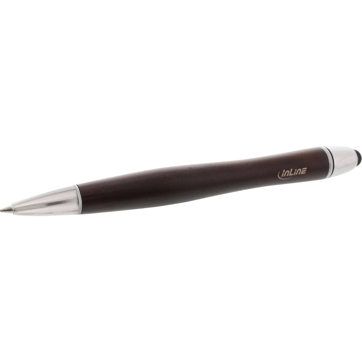 Woodpen Inline Touchpad Stylus + Ball Pen Nogal / Metal