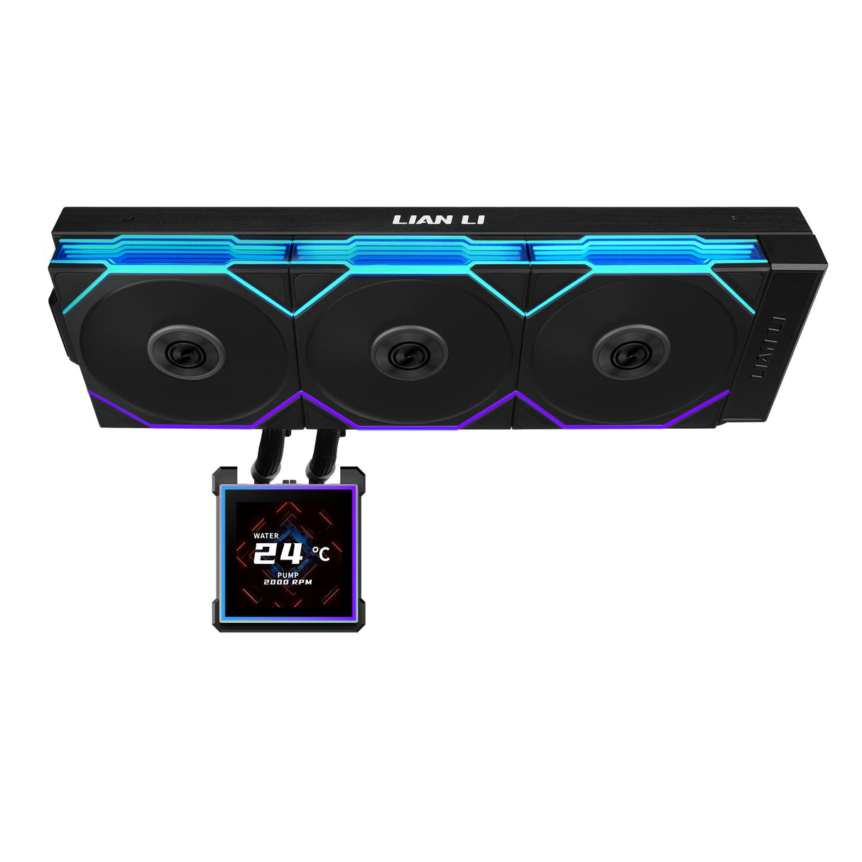 Refrigeracion Liquida Cpu Lianli Hydroshift Ii Lcd-S 360tl B
