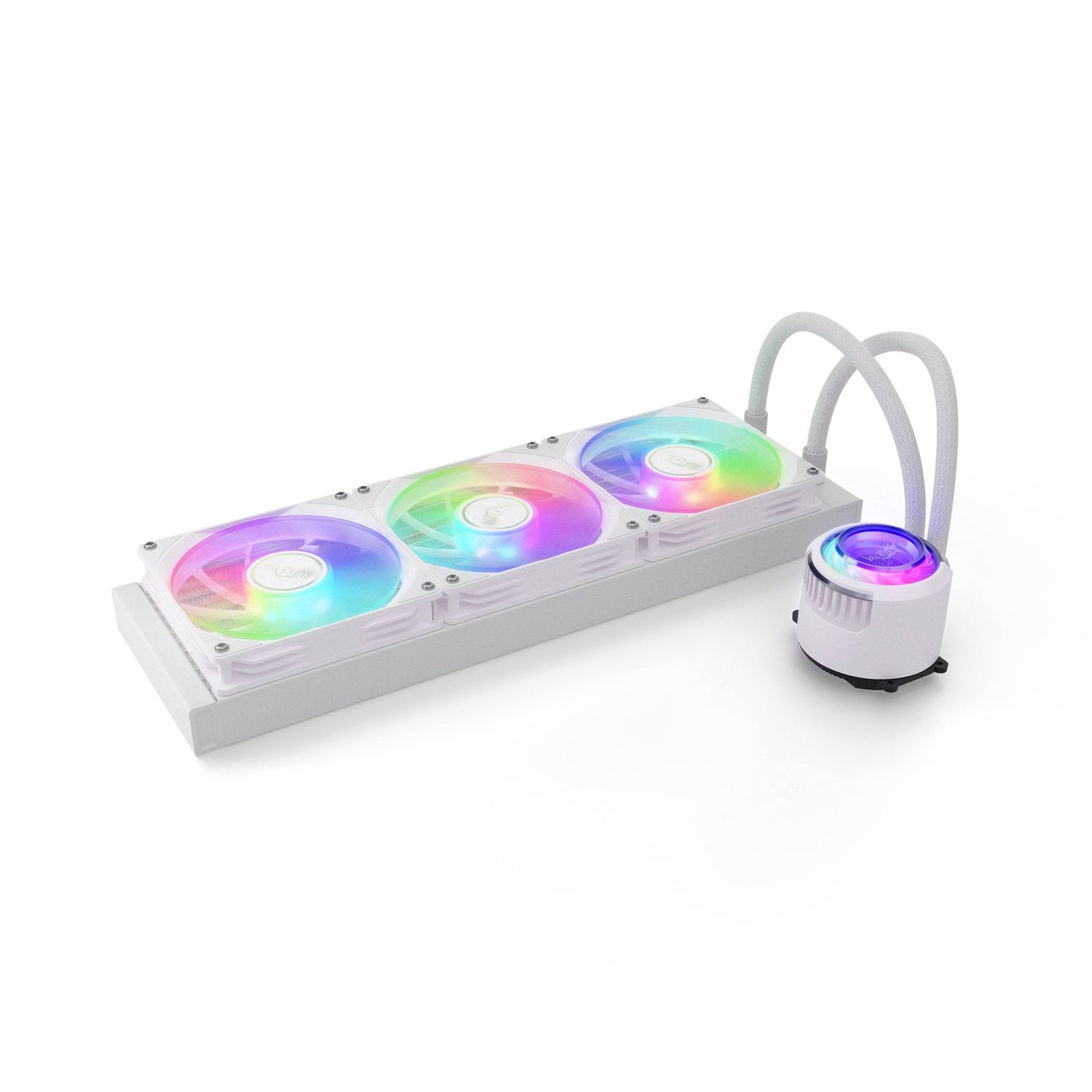 Refrigeracion Liquido Cpu Valkyrie Jarn  360 Argb Blanco