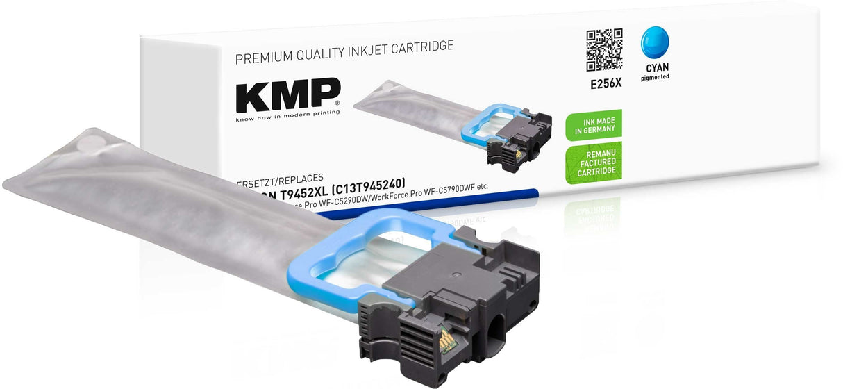 Tinta Kmp Epson T9452 Cyan 5000 S. E256x Remanufactured