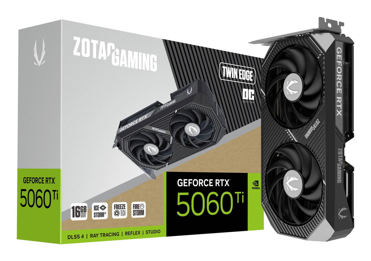 EAN 8886307700629 - Zotac GAMING GeForce RTX 5060 Ti Twin Edge OC NVIDIA 16 GB GDDR7 imagen 8