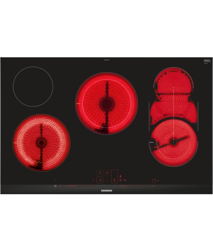 Placa De Inducción Siemens Ex375fxb1e Hobs Negro Integrado Con 2 Zona(S)