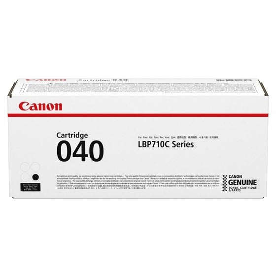 EAN 4549292058239 - Canon 040 cartucho de tóner 1 pieza(s) Original Negro imagen 1
