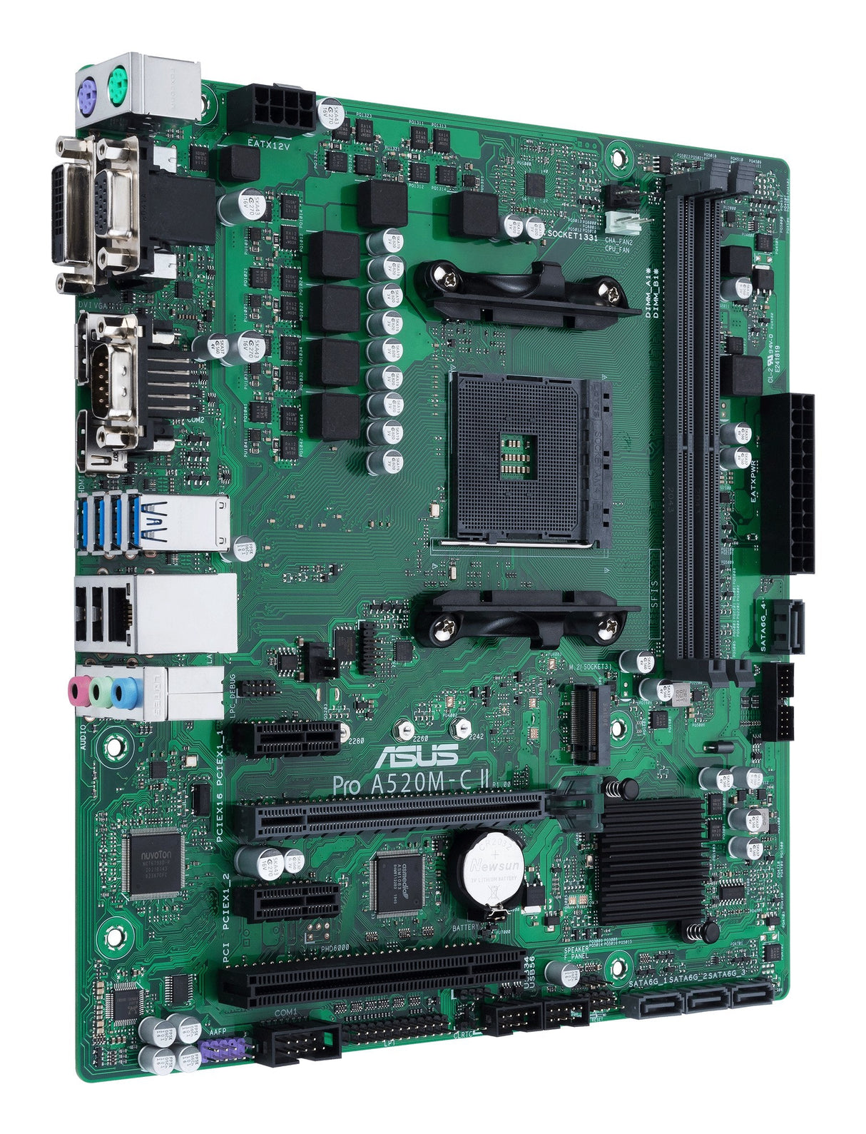 EAN 4711081250098 - ASUS PRO A520M-C II/CSM AMD A520 Zócalo AM4 micro ATX imagen 4