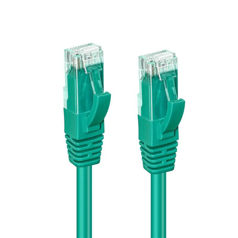 Cat6a Utp 0.15m Green Lszh