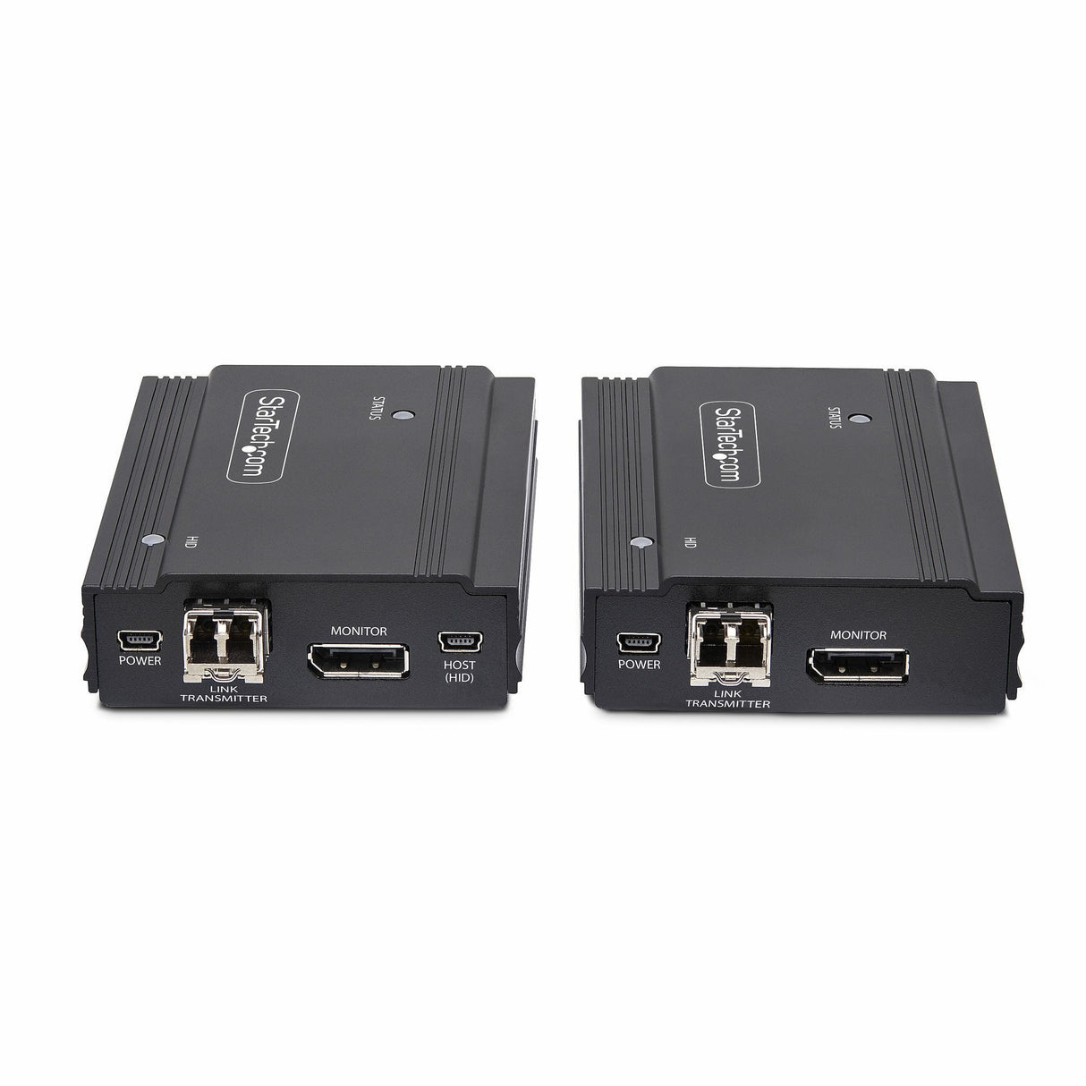 Startech.Com Displayport Kvm Extender Uber Glasfaser 4k60hz Konsolen-Extender 300m Multimode 4k Kvm Verlngerung Lwl