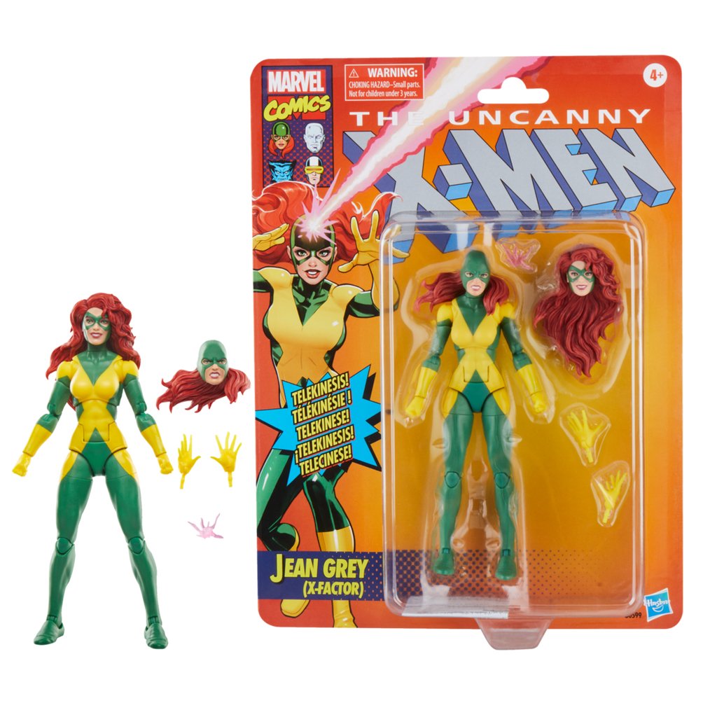 Figura Hasbro Marvel Comics The Uncanny X Men Jean Grey (X Factor)