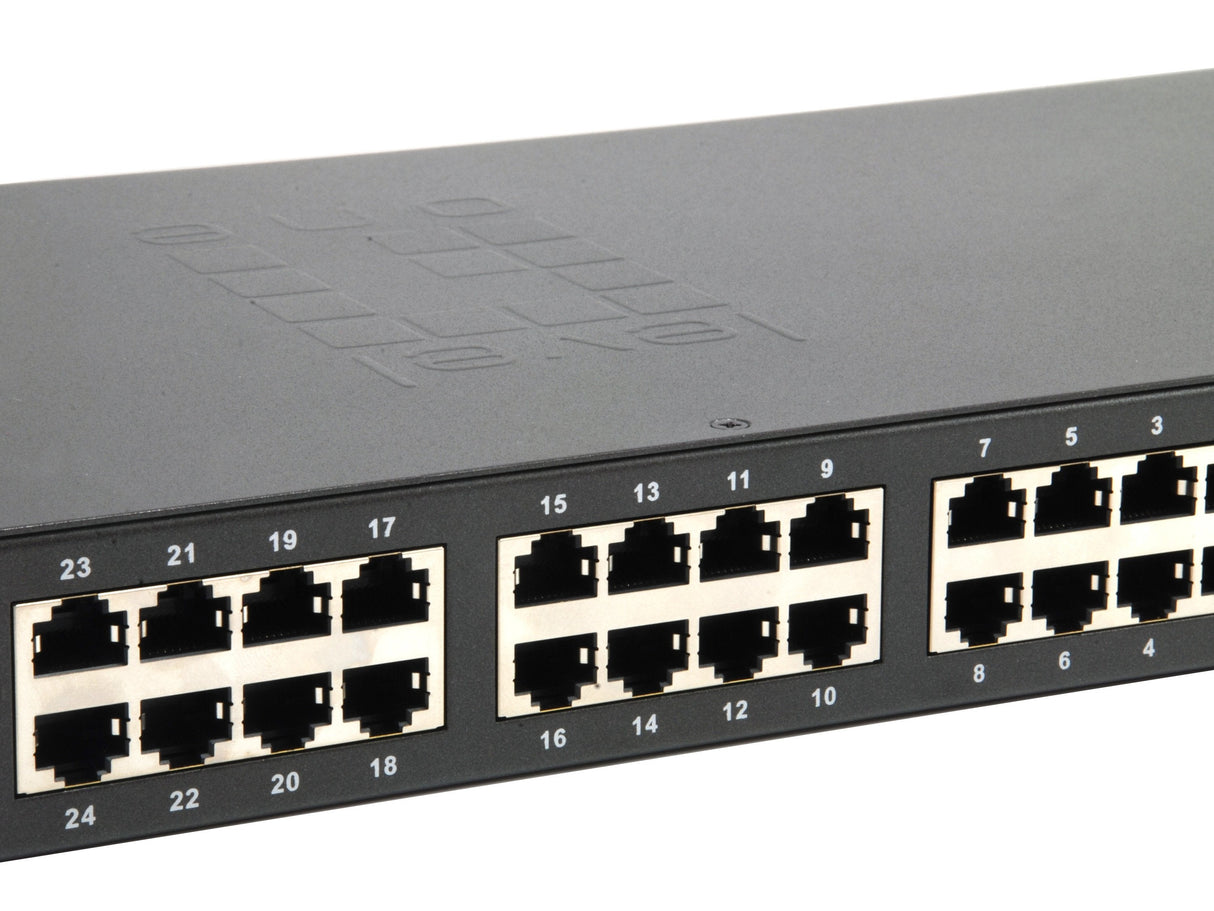 Levelone Switch 24x Fe Fgp-2601 2xge 19" 150w 24xpoe