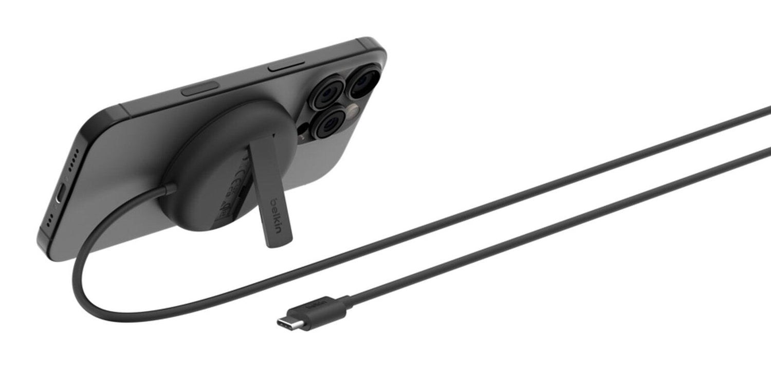Belkin Boost Charge Pro Qi2  15w Kabell.Mag.Ladeg.Schw.Wia011hqbk
