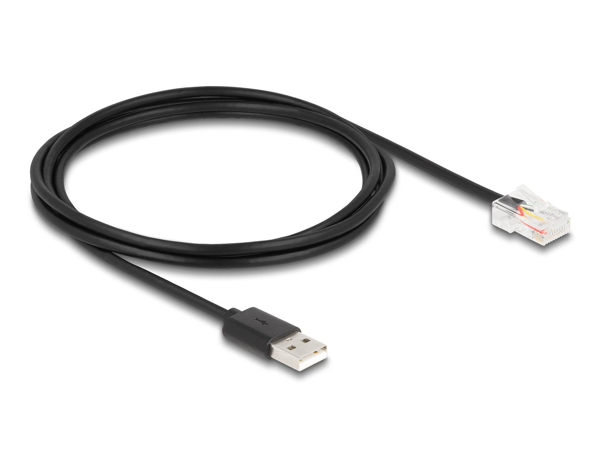 Delock Cable De Comunicación Sai Usb 2.0 Tipo-A A Usb Rj50 2 M