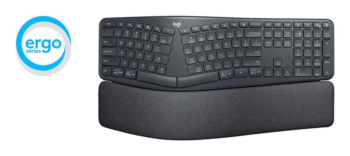 EAN 5099206093027 - Logitech ERGO K860 teclado Oficina RF Wireless + Bluetooth QWERTZ Suizo Grafito imagen 4
