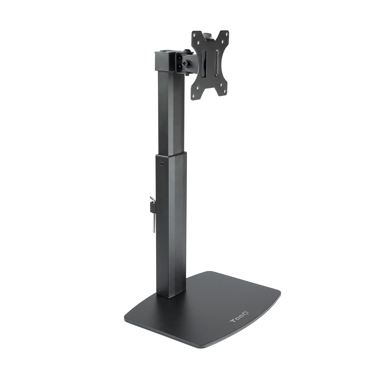 Tooq Soporte De Mesa Para Monitor De 17"-32" - Regulacion De Altura Por Piston De Gas - Gestion De Cables - Peso Max
