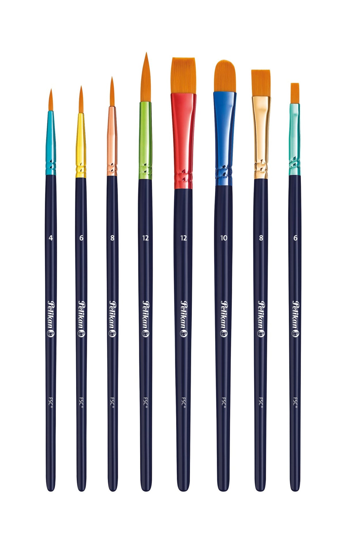 EAN 4012700701183 - Pelikan 701181 pincel para bellas artes 8 pieza(s) imagen 6