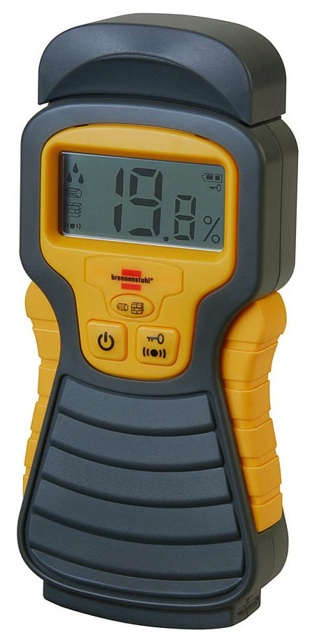 Brennenstuhl Moisture Detector Md, Medidor De Humedad (Gris Amarillo) 1298680