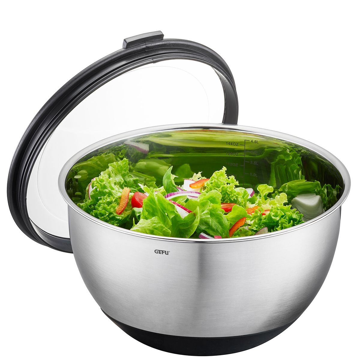 EAN 4006664350501 - GEFU MUOVO Alrededor Cuenco 4,5 L Negro, Acero inoxidable 1 pieza(s) imagen 1