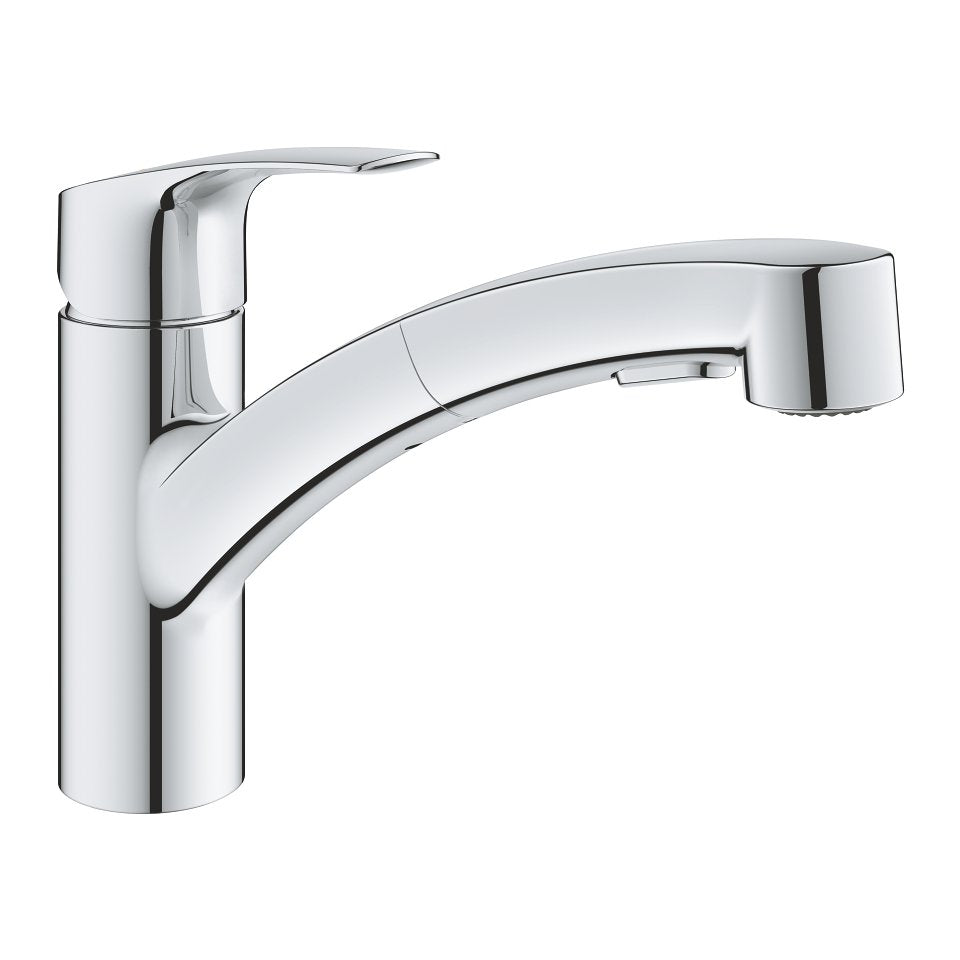 Grifo De Cocina Monocomando Extraíble Grohe Eurosmart 1/2