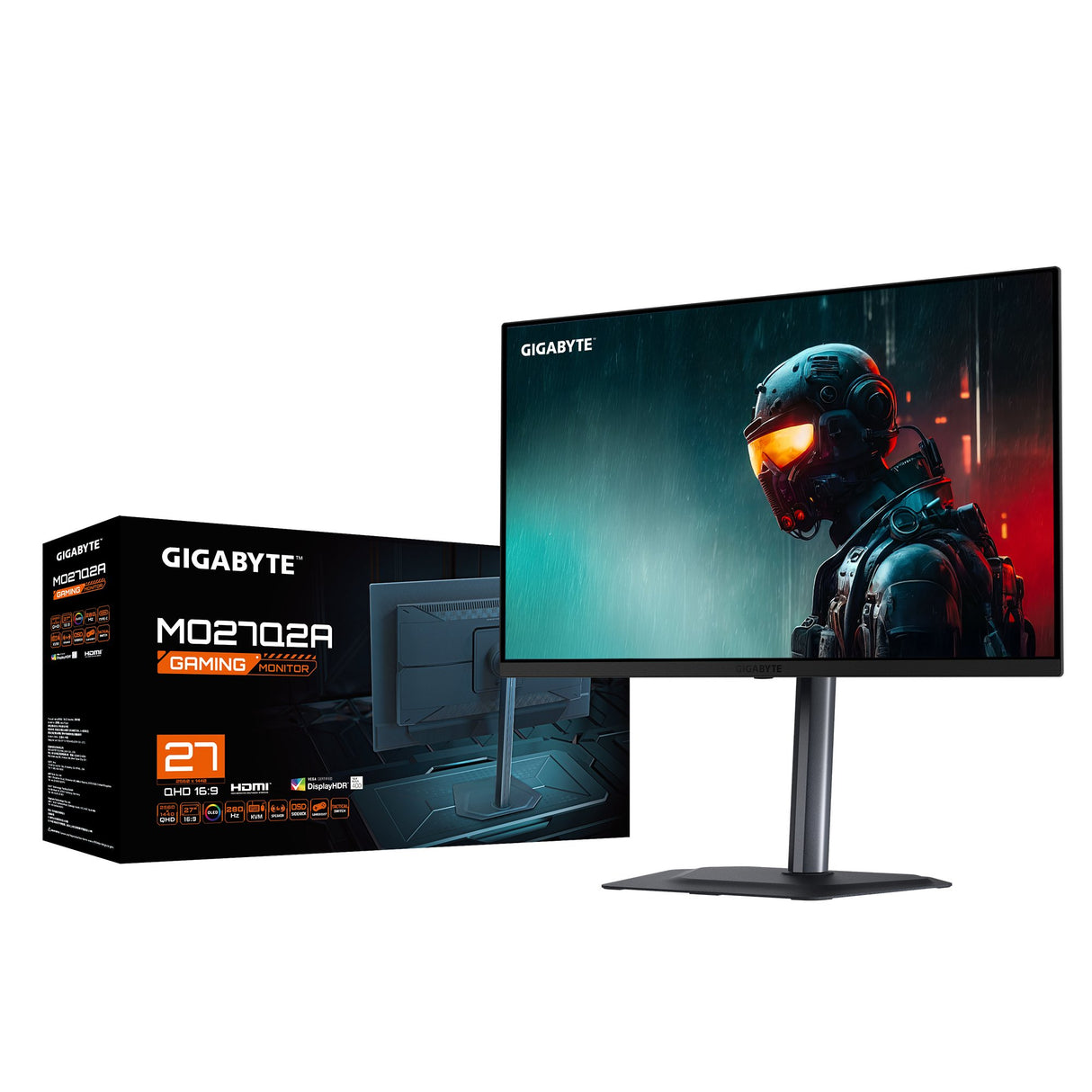 EAN 4719331867836 - GIGABYTE MO27Q2A pantalla para PC 68,6 cm (27") 2560 x 1440 Pixeles Quad HD QD-OLED Negro imagen 7