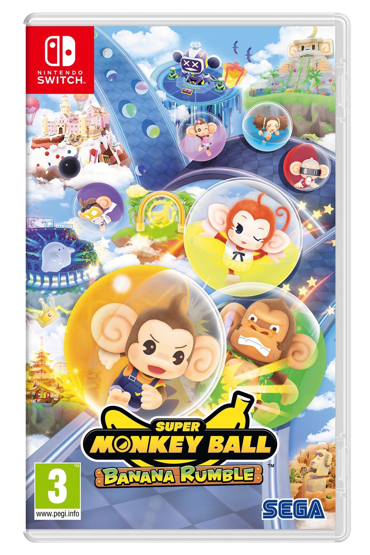 Nintendo Super Monkey Ball: Banana Rumble, Juego De Nintendo Switch 10013859