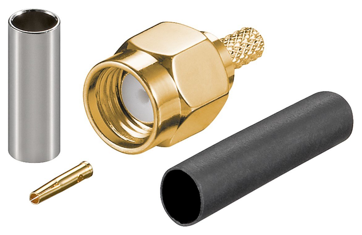 EAN 4040849516955 - Goobay 51695 conector coaxial SMA 1 pieza(s) 50 Ω imagen 1