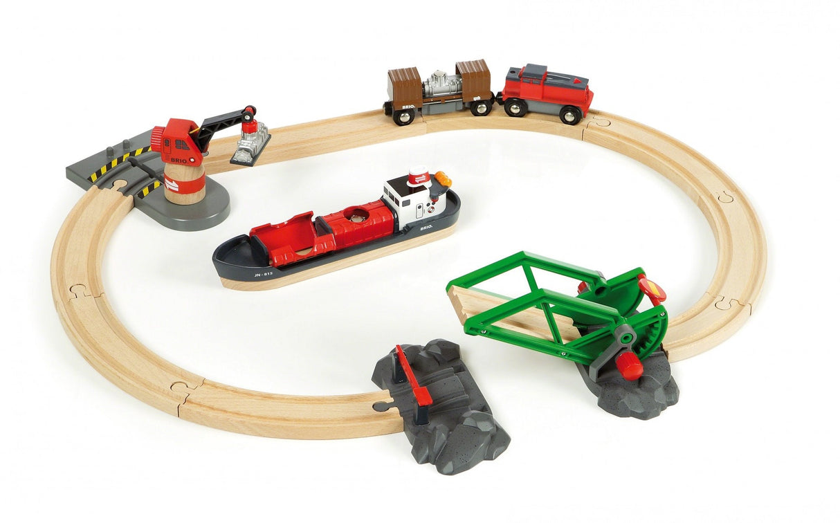 Brio World World Container Hafen Set, Bahn 33061