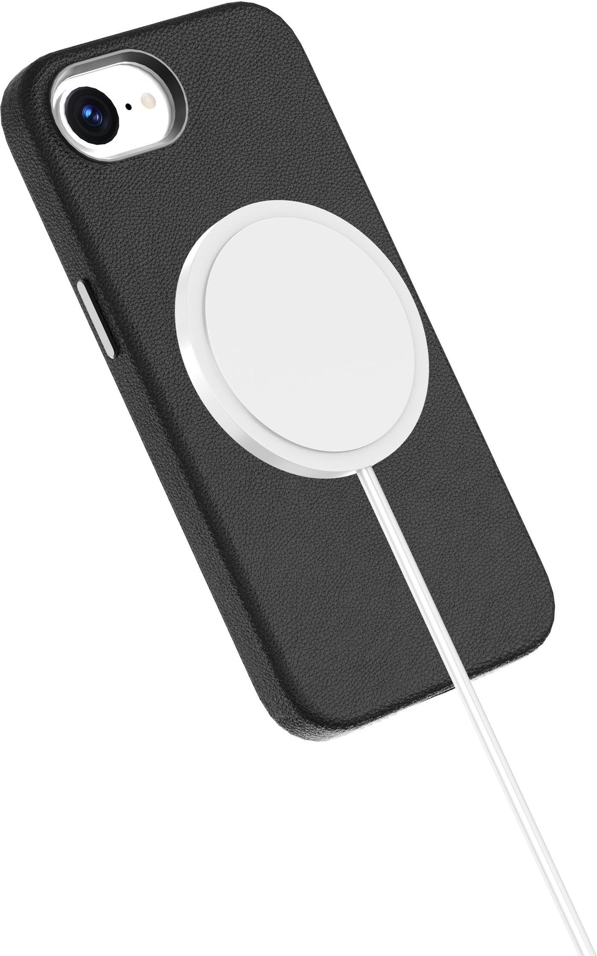 Infinite (Grs) Venice Iphone 16e Black Leather Magnetic