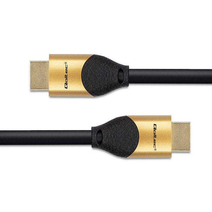EAN 5901878503561 - Qoltec 50356 cable HDMI 3 m HDMI tipo A (Estándar) 3 x HDMI Type A (Standard) Negro, Oro imagen 7