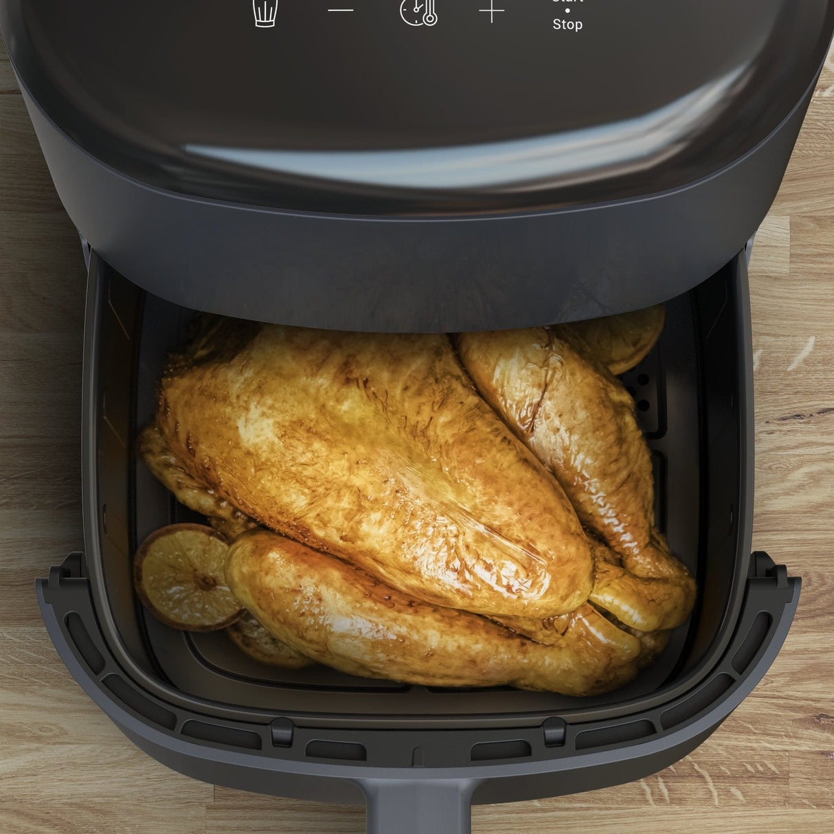 Freidora De Aire Tefal Easy Fry Max Ey245b Sencillo 5 L Independiente 1500 W Caliente Gris