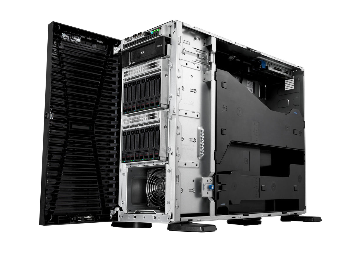 Hpe Proliant Ml110 Gen11 Servidor Torre 4.5u 1 Vía 1 X Xeon Silver 4510 / Hasta 4.1 Ghz Ram 64 Gb Sata/Sas/Nvme Hot-Swap 2.5" Bahía(S) Sin Disco Duro Gigabit Ethernet Monitor: Ninguno