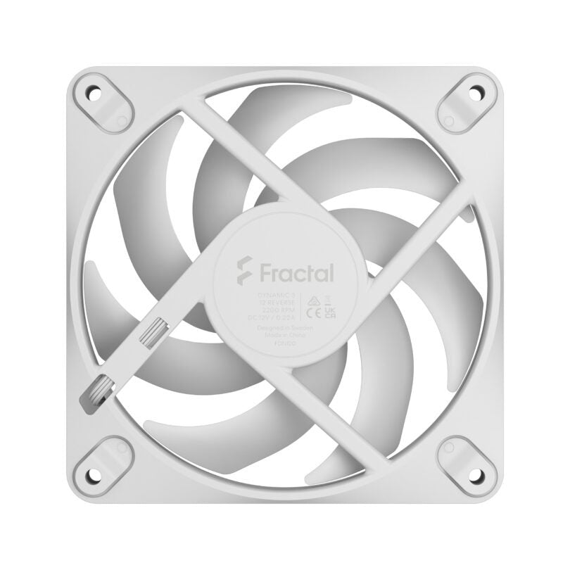 Fractal Dynamic 3 12 Reverse Rgb White