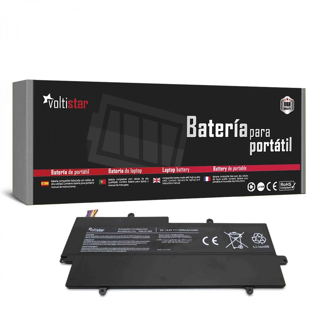 Batería Para Portátil Toshiba Portege Z830 Z930 Pa5013u-1brs