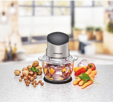 Trituradora Rommelsbacher Mz 400 Acero Inoxidable/Negro Mz 400